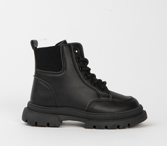 Flat Lace-Up Ankle Boots for boys