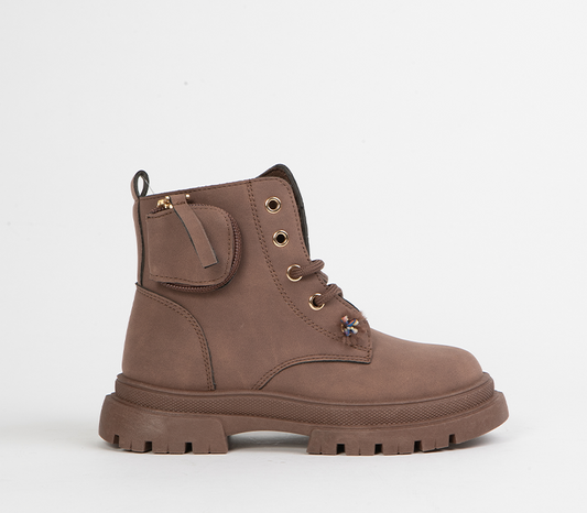 Chunky ankle boot