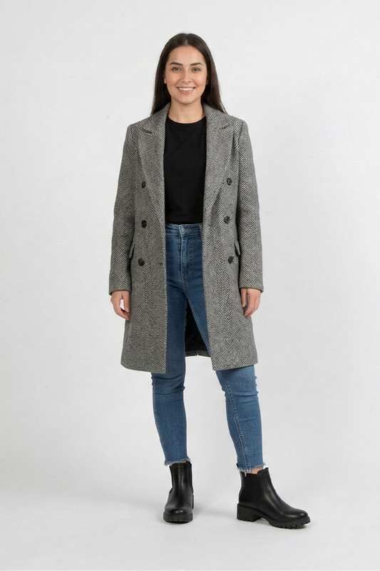 Long line coat