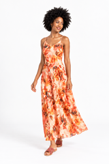 Strappy maxi dress