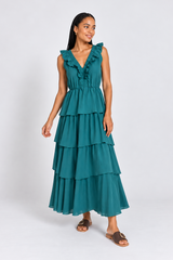 Strappy maxi dress