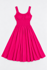 Strappy midi dress