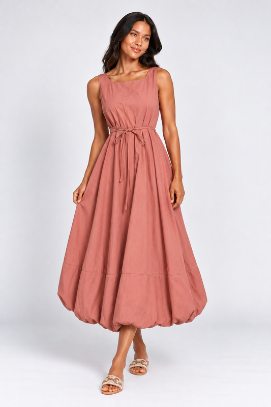 Sleeveless Midi Dress