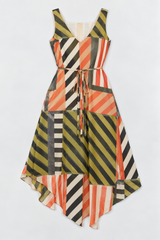 Sleeveless midi dress