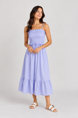Strappy midi dress