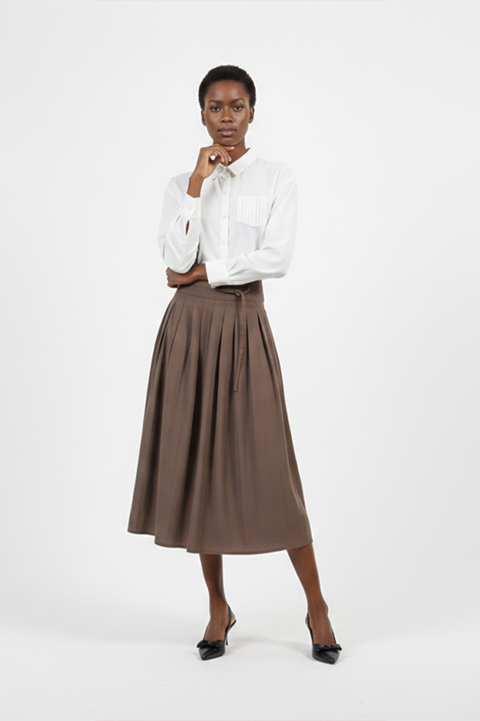A-line skirt
