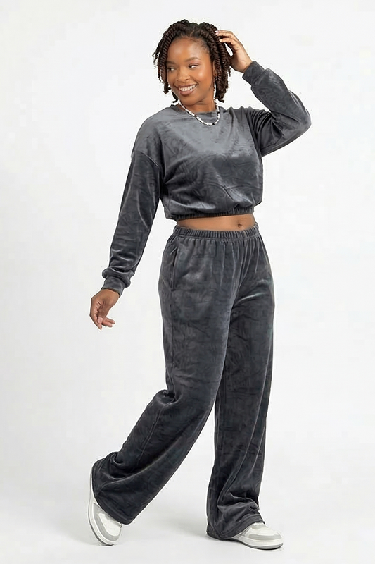 Wide leg trousers