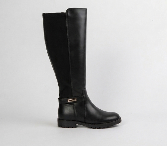 Black Knee High Boots for Women