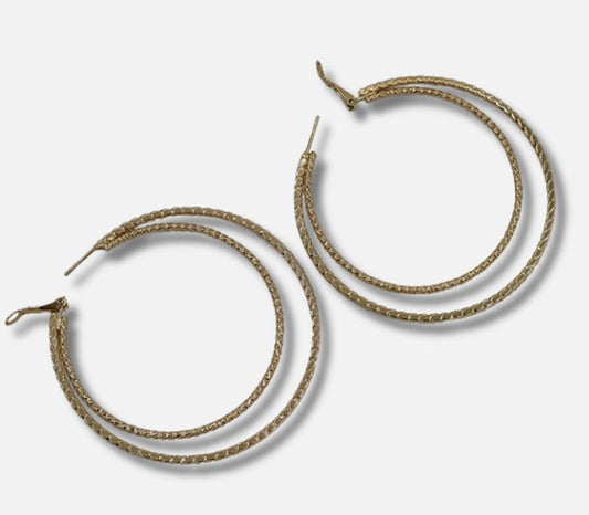 Hoop earrings