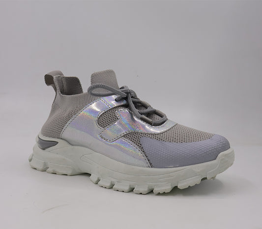 Knit sneaker