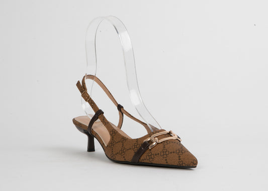 Kitten Heel Stiletto Mule