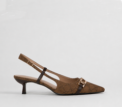 Kitten Heel Stiletto Mule