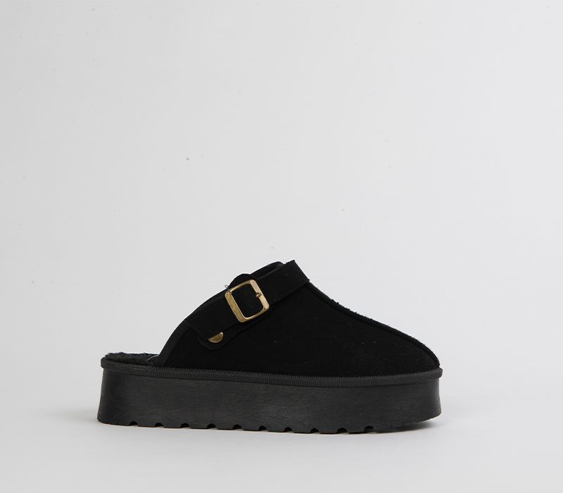 Flatform ankle boot