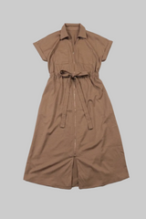 Sleeved Midi Dress