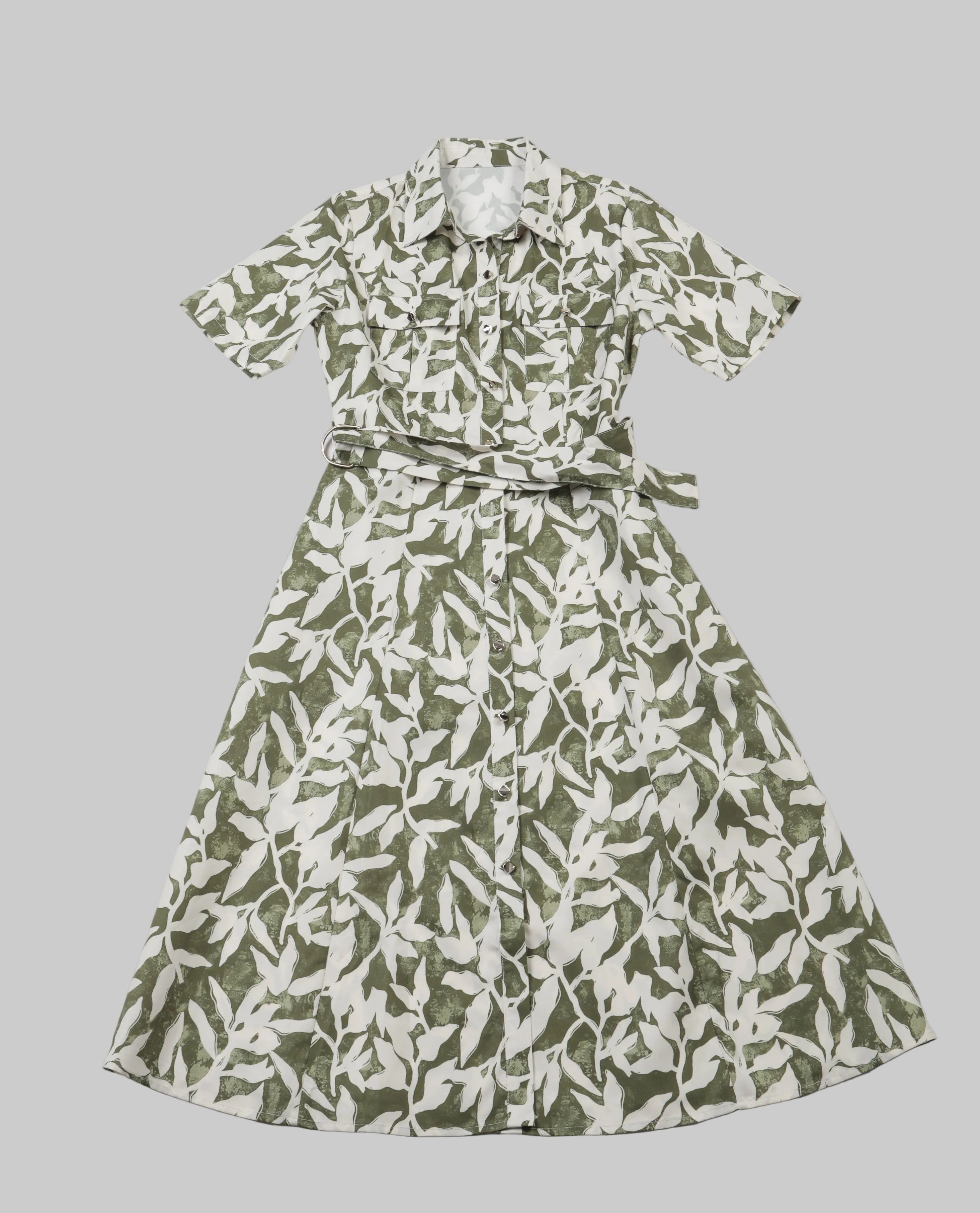 Sleeved Midi Dress