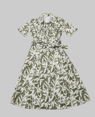 Sleeved Midi Dress