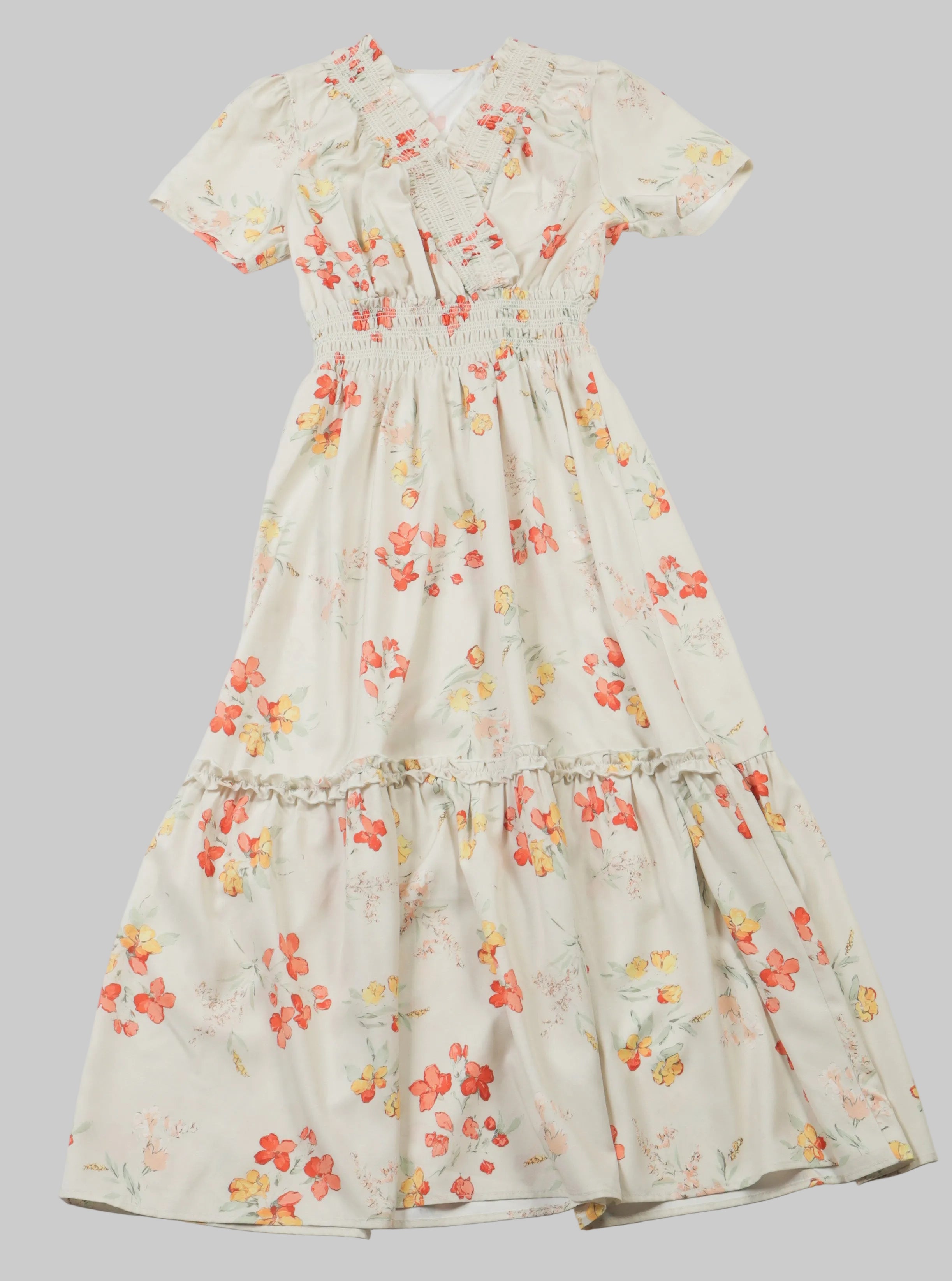 Sleeved Midi Dress