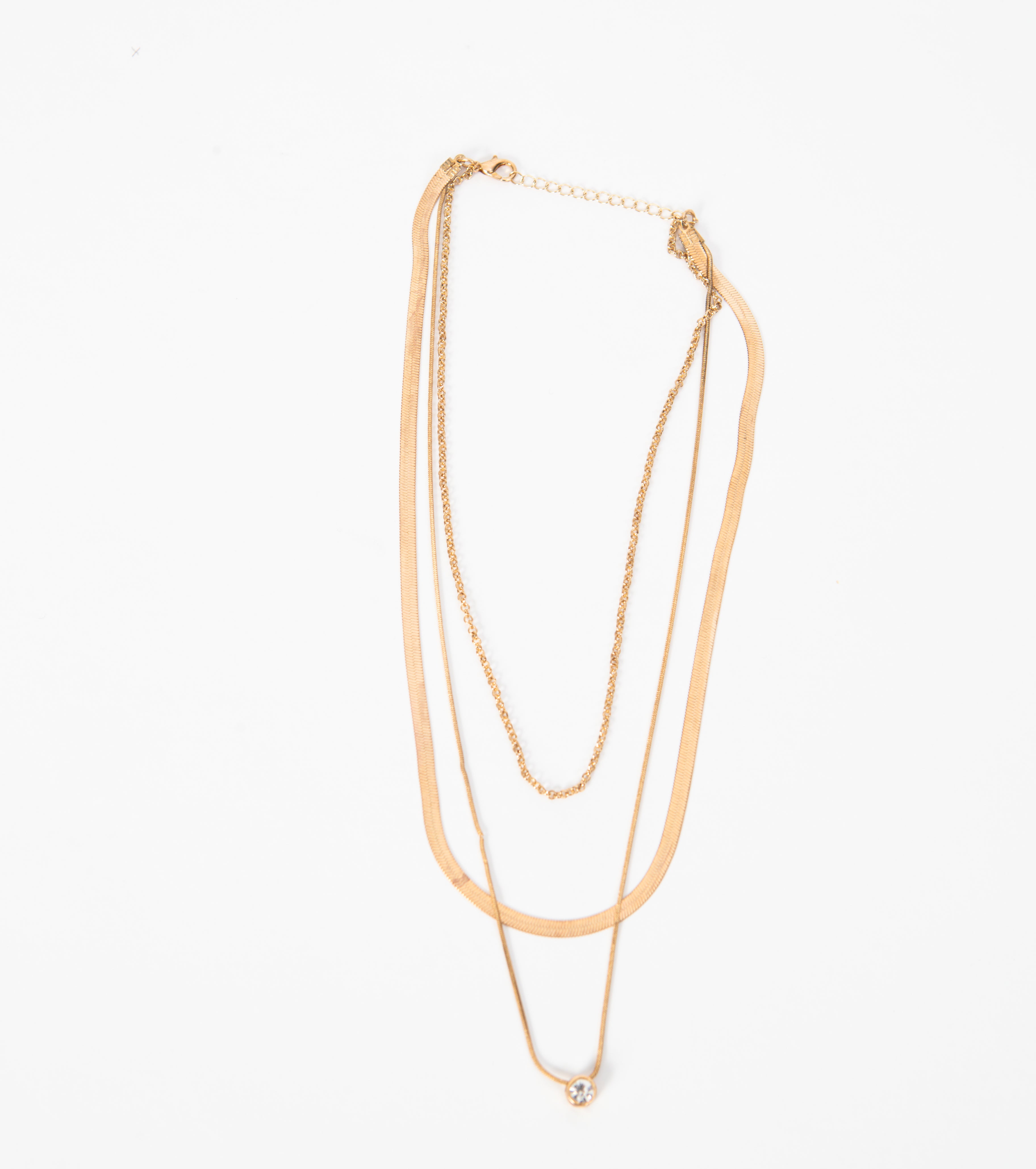 Layered necklace
