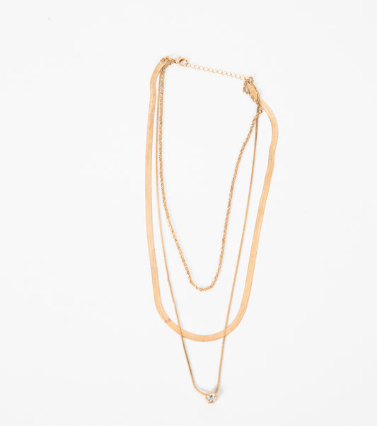 Layered necklace