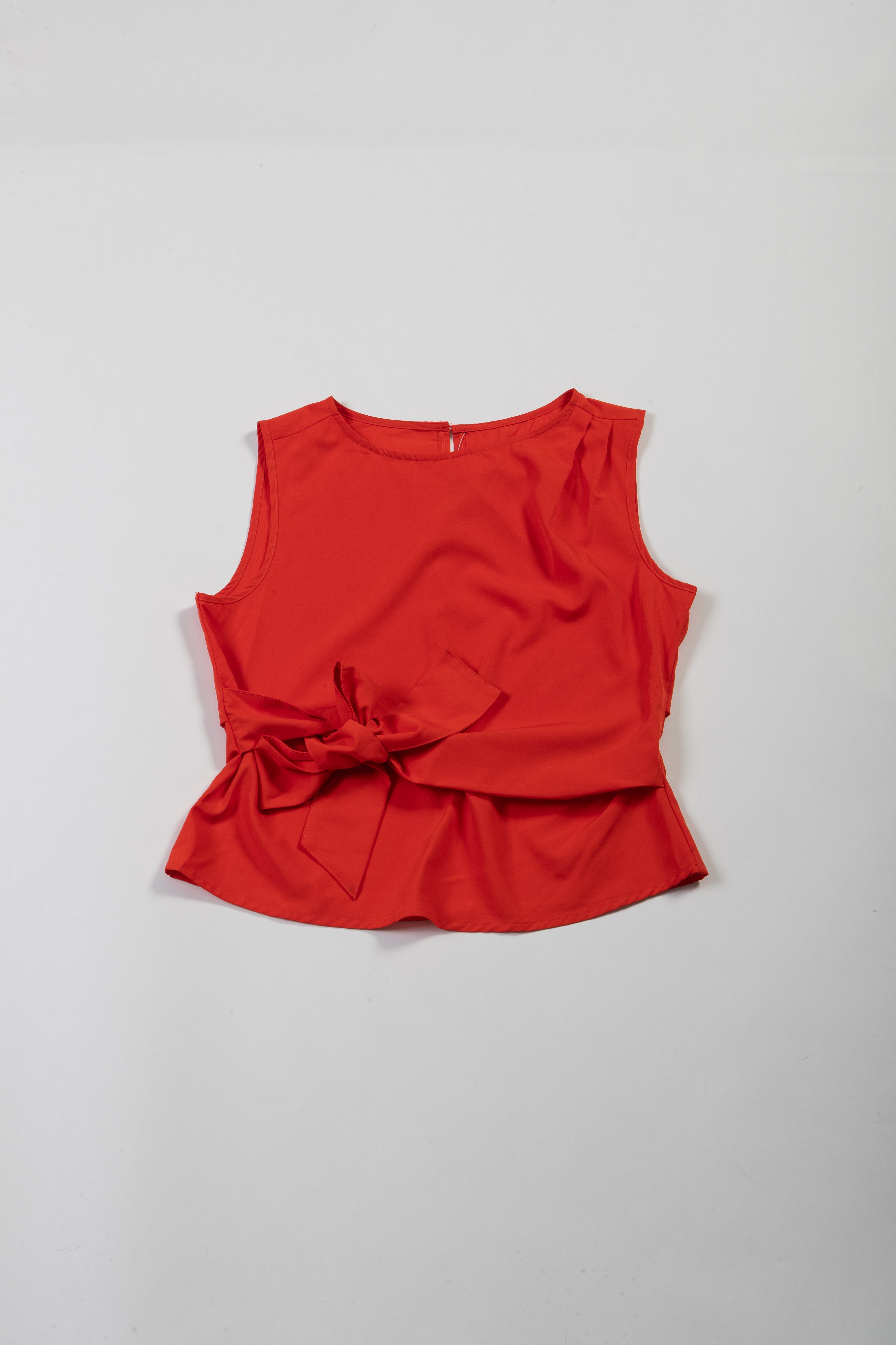 Sleeveless Side Tie Shirt for Women – Lightweight Summer Top | Rage