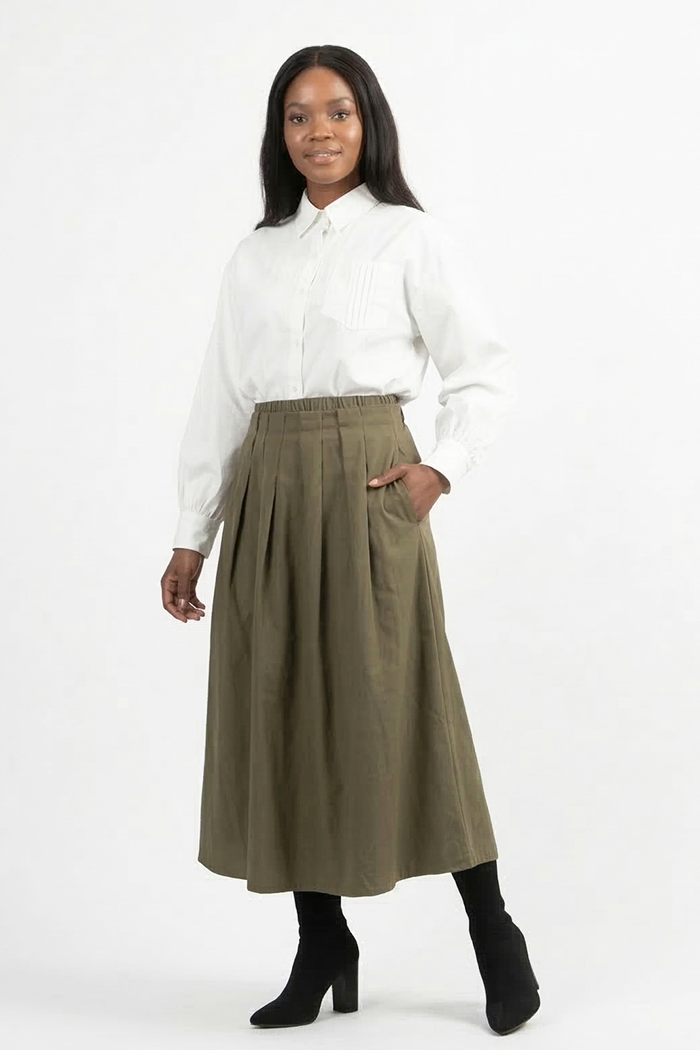 A-line skirt