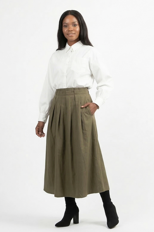 A-line skirt