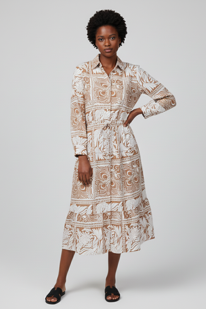 Midi Shirt Dress