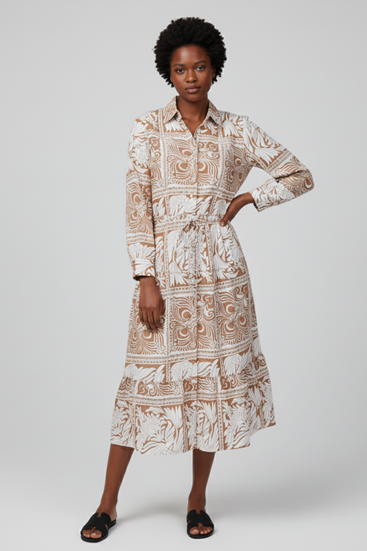 Midi Shirt Dress