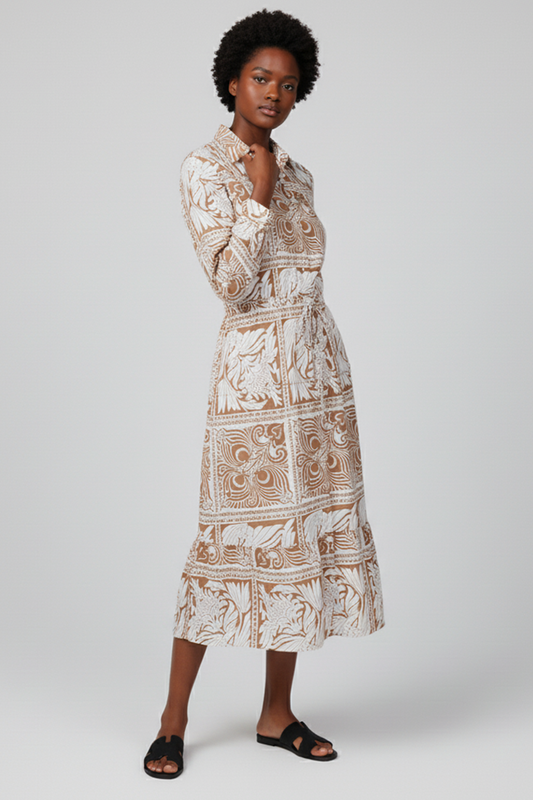 Midi Shirt Dress