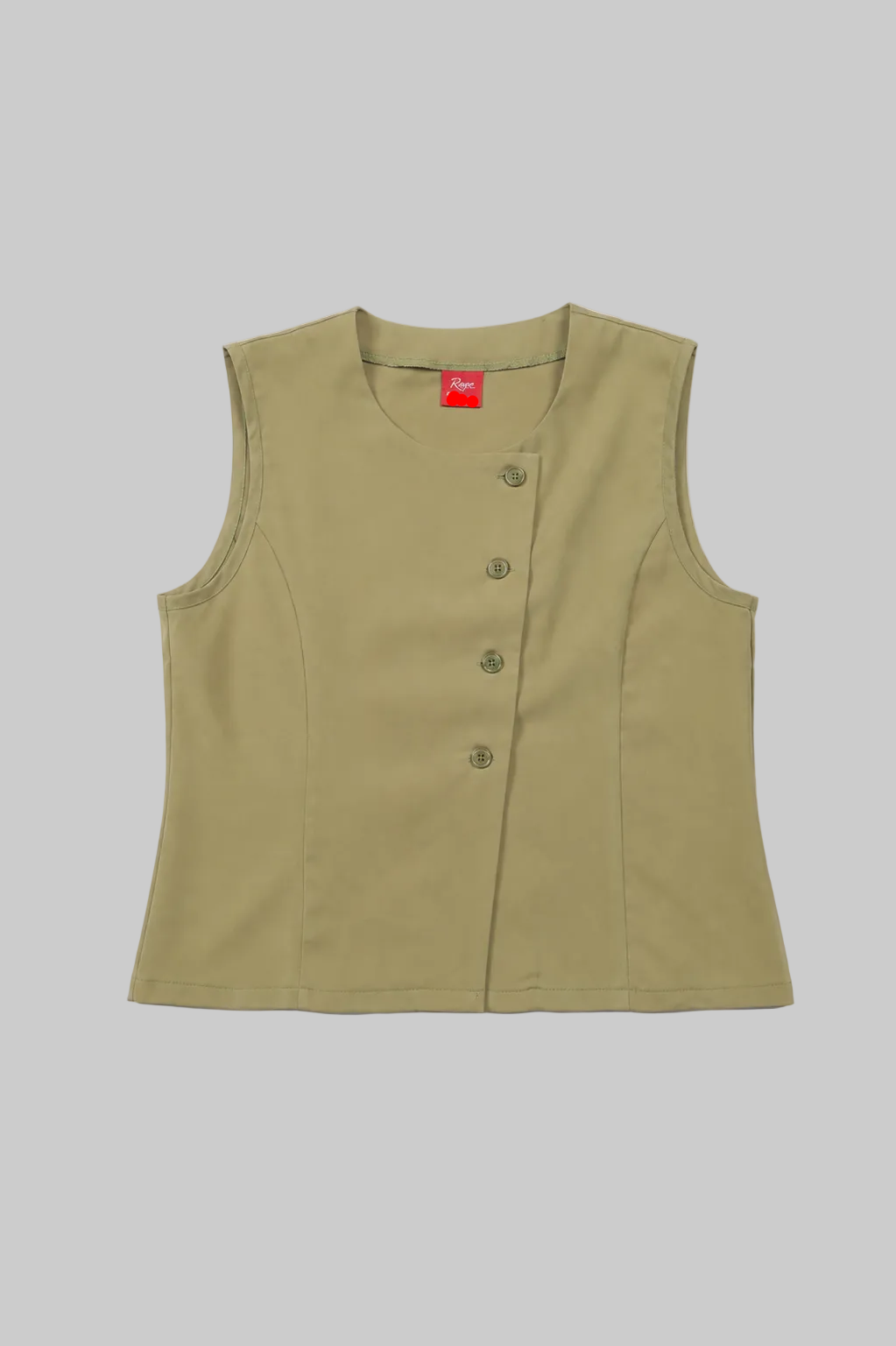 Sleeveless Wrap Top