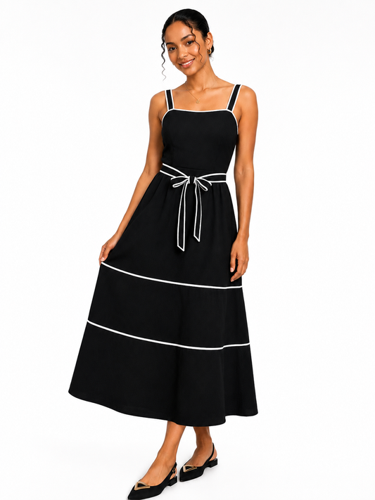 Strappy Midi Dress
