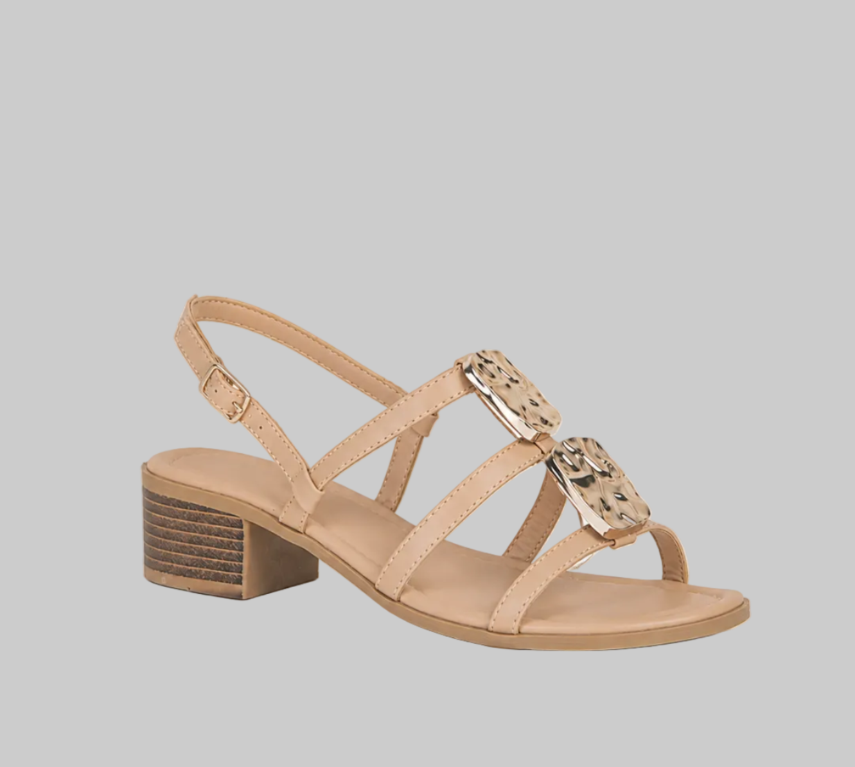 Block heeled sandal