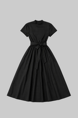 Sleeved Midi Dress