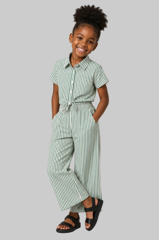 Wide-leg Trouser