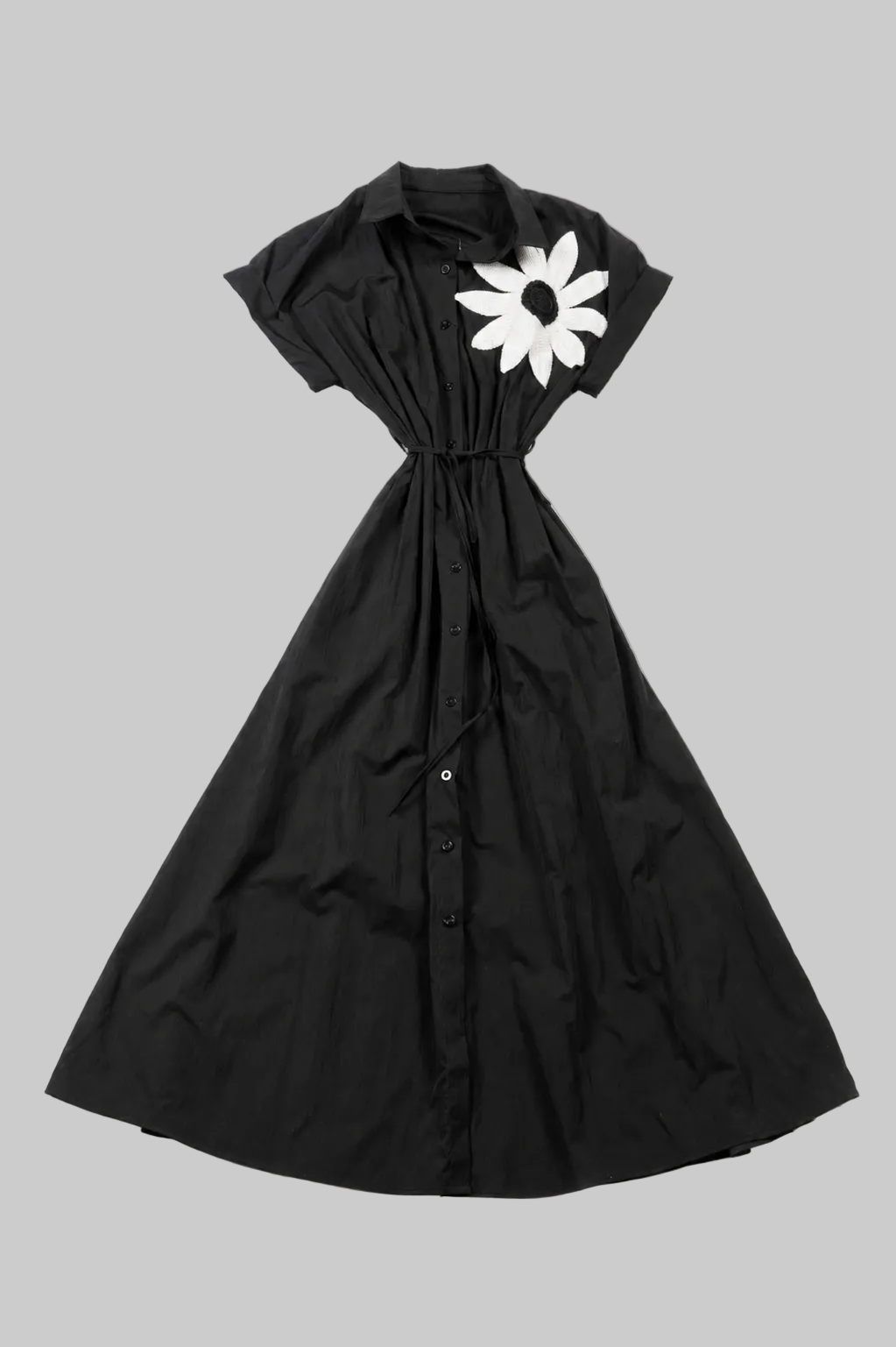 Sleeved Midi Dress