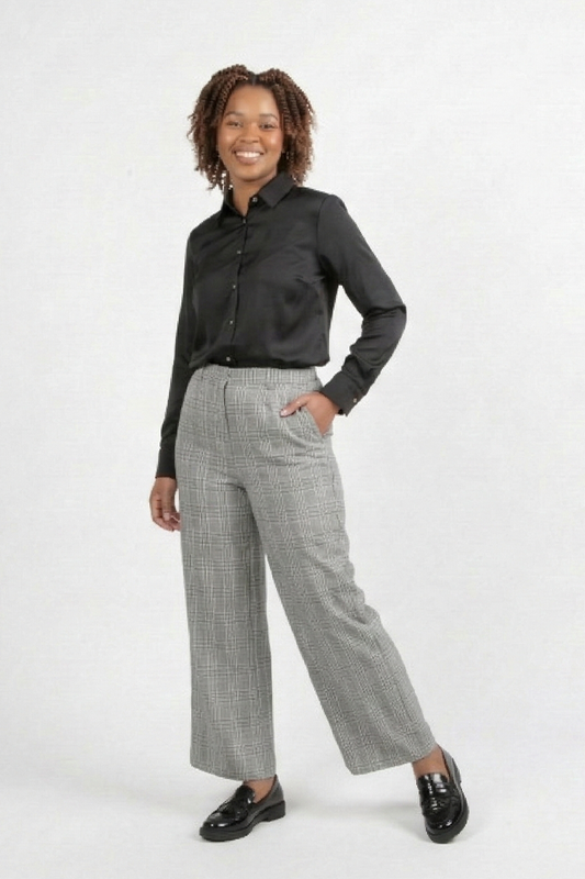 Straight Leg Trousers