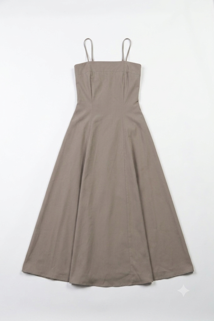 Strappy maxi dress