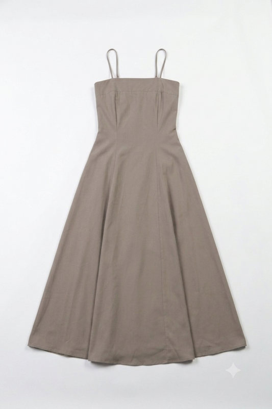 Strappy maxi dress