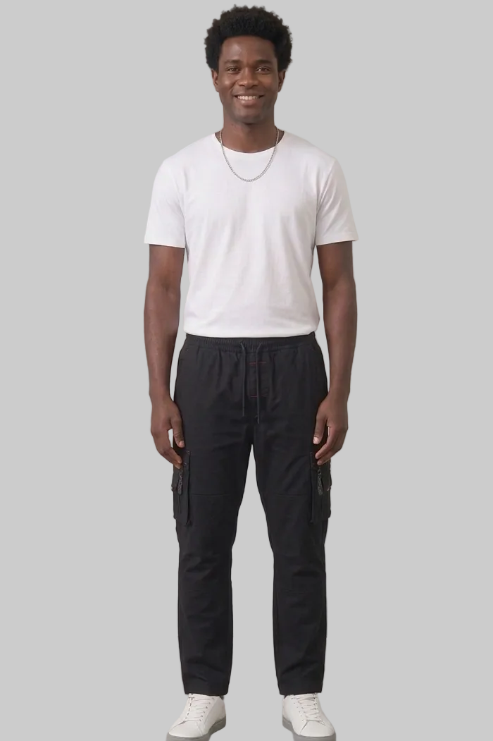 Wide leg trousers