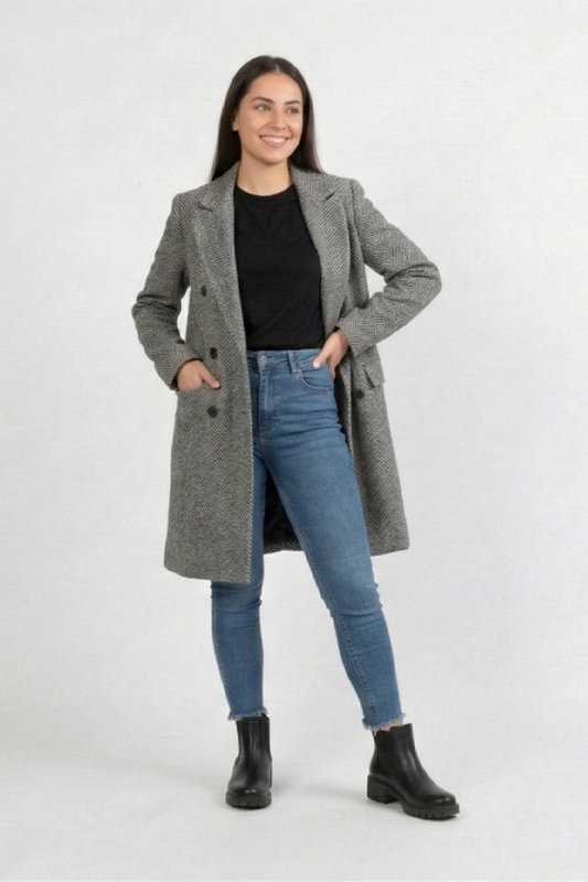 Long line coat