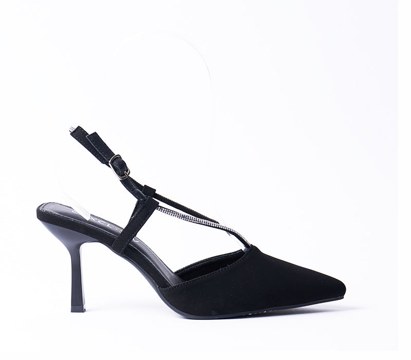 Stiletto mule