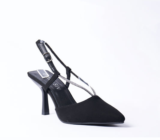 Stiletto mule