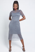 Load image into Gallery viewer, Mesh Midi Dress
