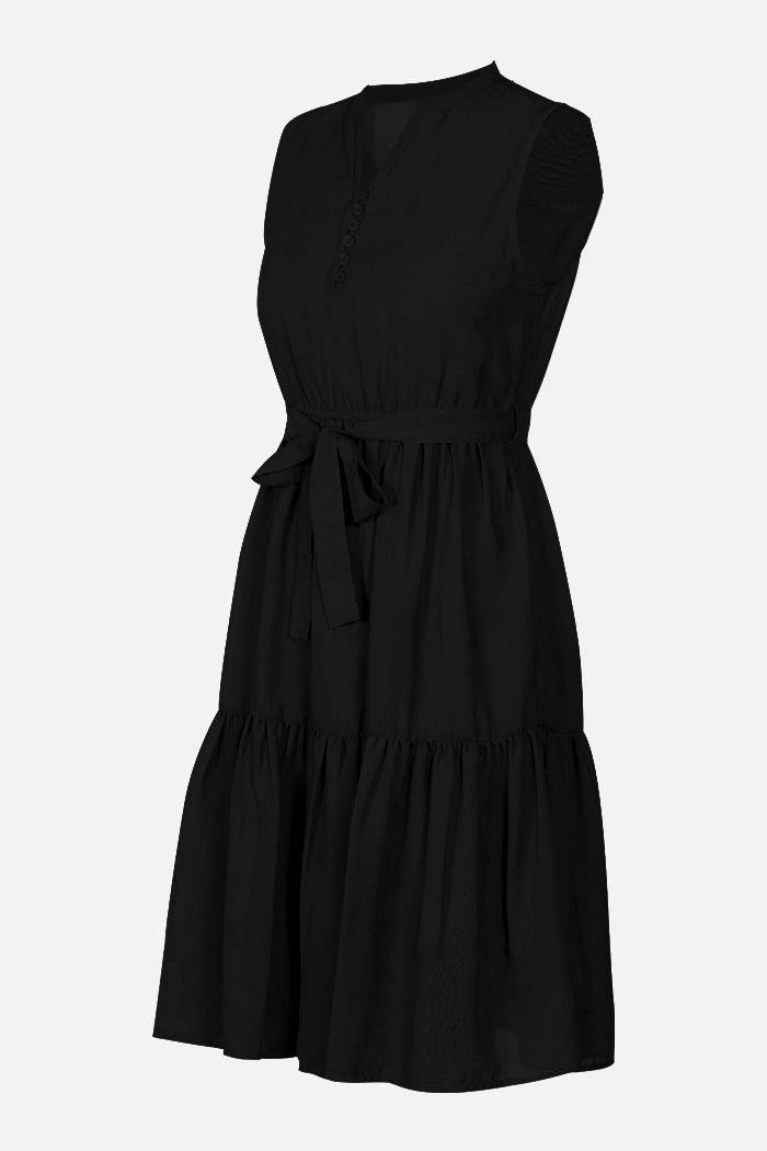 Tiered Mini Dress