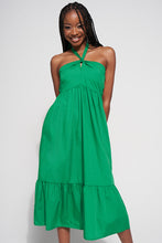 Load image into Gallery viewer, Halter Neck Midi Dress
