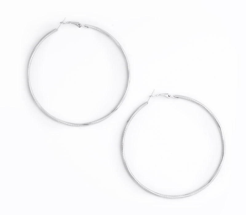 Hoop earrings