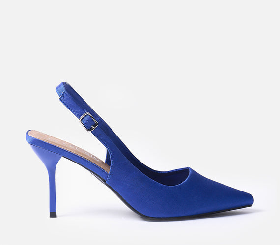 Pointed Toe Court Mule