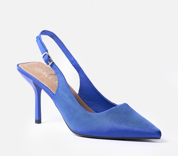 Pointed Toe Court Mule