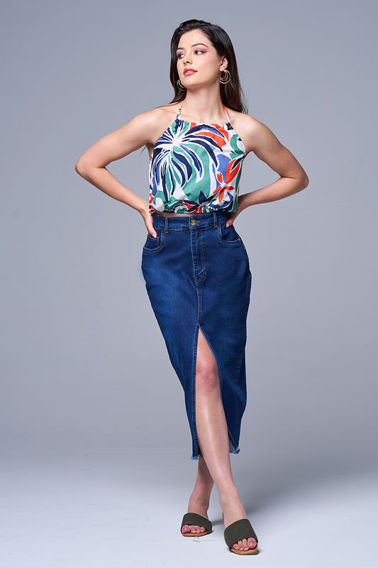 Denim Skirt