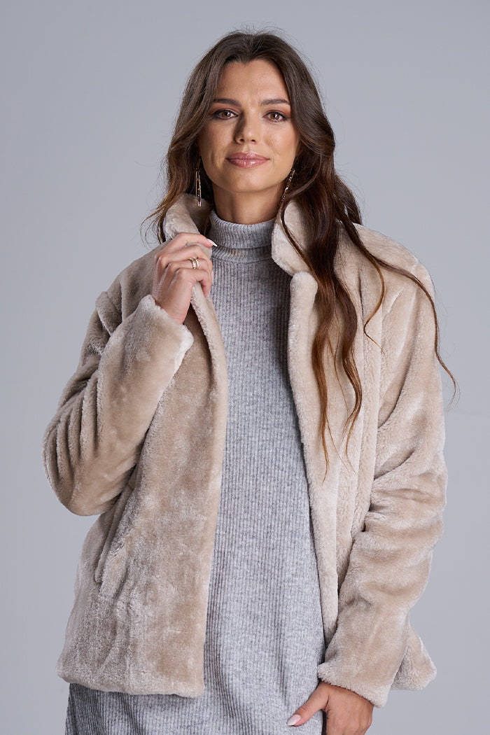 Fur coat